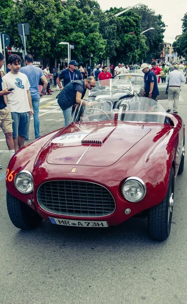 Pesaro Talya Haziran 2023 Ferrari 250 Spider Gnale 1953 Mille — Stok fotoğraf