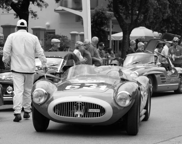 Pesaro Itália Jun 2023 Maserati Gcs Fantuzzi 1955 Antigo Carro — Fotografia de Stock