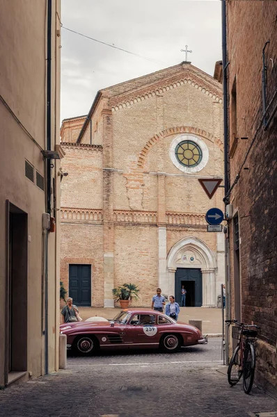 Pesaro Italien Juni 2023 Mercedesbenz 300 W198 1955 Auf Einem — Stockfoto