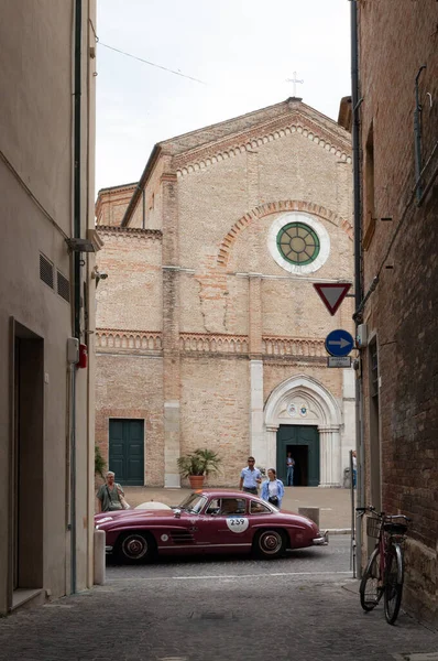 Pesaro Italia Junio 2023 Mercedesbenz 300 W198 1955 Viejo Coche —  Fotos de Stock