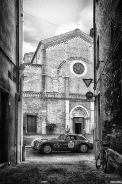 Pesaro Italy Jun 2023 Aston Martin 1951 Старому Гоночному Автомобілі — стокове фото