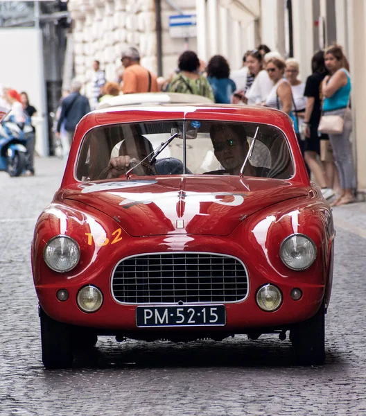 Пезаро Італія 2023 Мілль Міглія 2023 Гонка Регулярністю Історичних Автомобілів — стокове фото