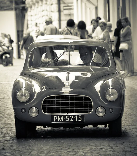 Pesaro Ιταλία Ιούνιος 2023 Mille Miglia 2023 Έκδοση Κούρσα Κανονικότητας — Φωτογραφία Αρχείου
