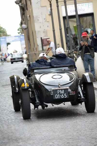 Pesaro Italien Juni 2023 Mille Miglia 2023 Ausgabe Regelmäßigkeitsrennen Für — Stockfoto