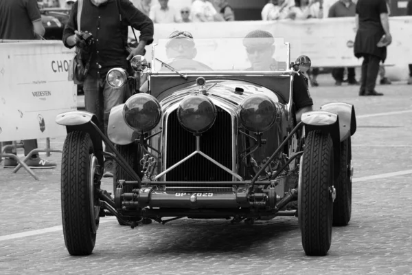 意大利佩萨罗 2023年6月16日 Alfa Romeo 2300 Spiderzagato 1931 Mille Miglia 2023版 — 图库照片