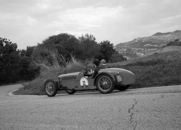 Tavoleto Itália Sett Ansaldo Tipo 1927 Coppa Nuvolari Velho Carro — Fotografia de Stock