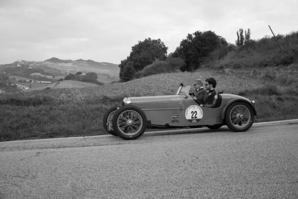Tavoleto Italië Sett Ansaldo Tipo 1927 Coppa Nuvolari Oude Racewagen — Stockfoto