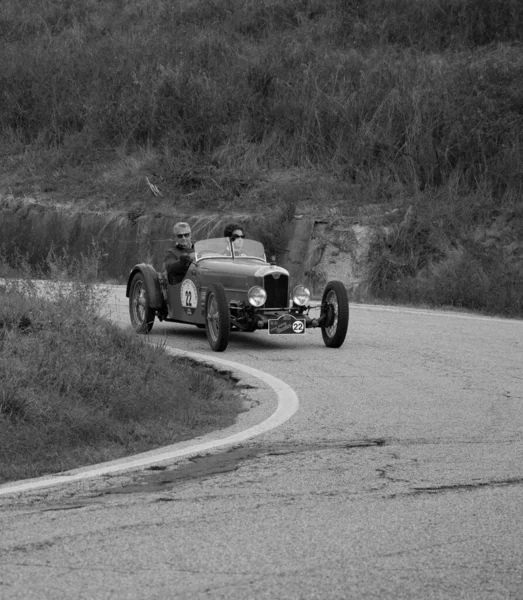 Tavoleto Olaszország Sett Ansaldo Tipo 1927 Coppa Nuvolari Régi Versenyautó — Stock Fotó