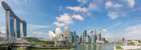 Singapur Febrero 2023 Vista Panorámica Del Centro Edificio Del Museo —  Fotos de Stock