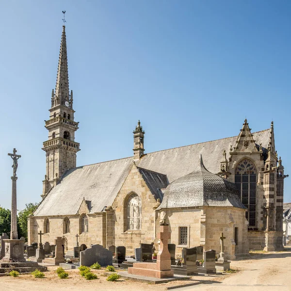Gouesnou Francja Maj 2023 Widok Kościół Gouesnou Gouesnou Gouesnou Jest — Zdjęcie stockowe
