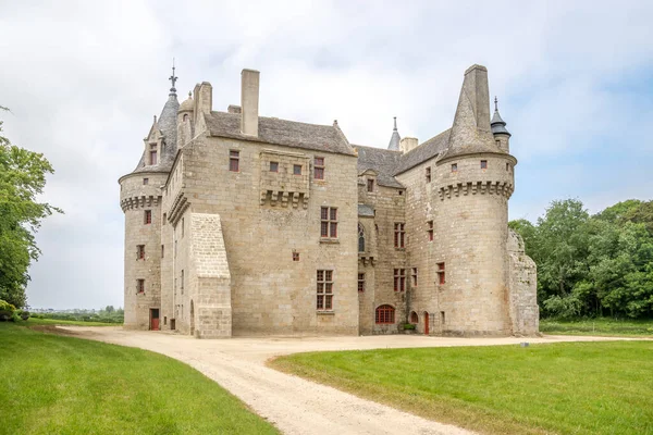 View Kerouzere Castle France — Stock Photo, Image