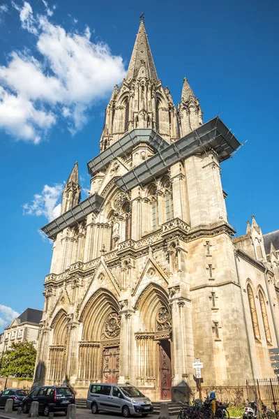 Nantes France 12023 Haziran Nantes Sokaklarındaki Saint Clement Kilisesi Manzarası — Stok fotoğraf