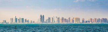 Doha Skyline - Katar Panoramik Görünümü