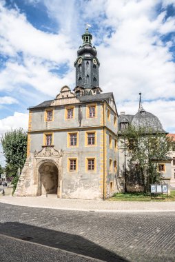 Weimar - Almanya sokaklarında Bastille kulesinin olduğu kasaba kalesine bakın.