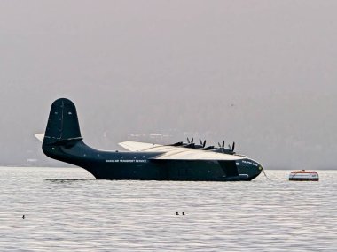 Kuzey Saanich, BC, Kanada - 21 Aralık 2024. Iconic Coulson Philippine Mars, Arizona, Tuscon 'daki Pima Hava ve Uzay Müzesi' ne yapılan son gezide onarımlar için Patricia Körfezi, Vancouver Adası 'nda bulunuyor.