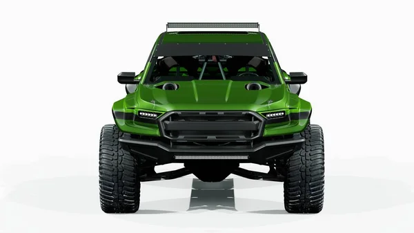 Representación Una Camioneta Rally Genérica Sin Marca —  Fotos de Stock
