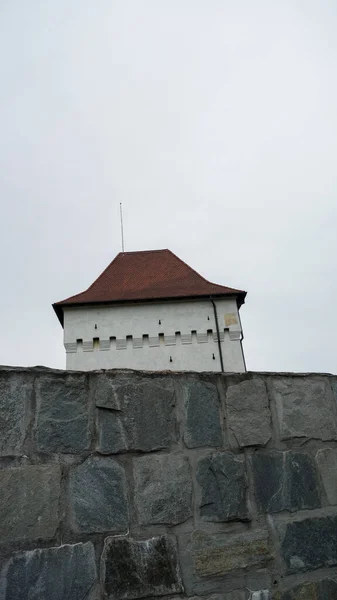 Прекрасный Вид Старую Крепость Городе Таллинн Эстонии — стоковое фото