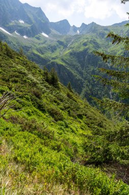 Tatra ve Slovakya 'nın güzel manzarası 