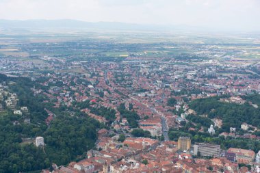 eski şehrin havadan görünümü 