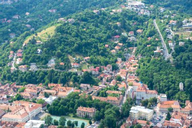 eski şehrin panoramik görünümü 