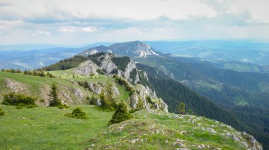 Yazın dağ manzarası 