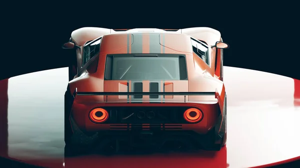 Representación Concept Car Genérico Sin Marca — Foto de Stock