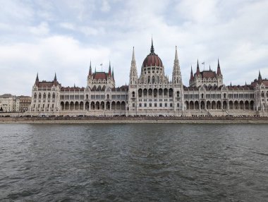 Budapeşte, hungary - 11. 2022 Budapeşte parlamento binası Hungary 'nin başkentidir..