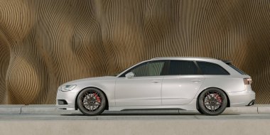 Markasız, jenerik konsept bir arabanın 3 boyutlu çizimi