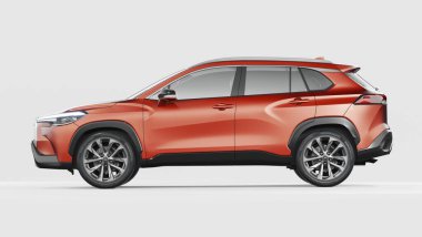 Markasız bir SUV 'un 3 boyutlu görüntülemesi