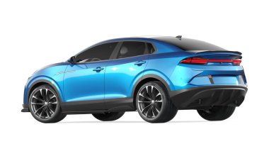 Markasız bir SUV 'un 3 boyutlu görüntülemesi