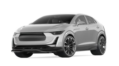 Markasız bir SUV 'un 3 boyutlu görüntülemesi