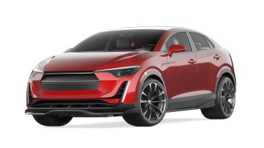 Markasız bir SUV 'un 3 boyutlu görüntülemesi