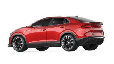 Markasız bir SUV 'un 3 boyutlu görüntülemesi