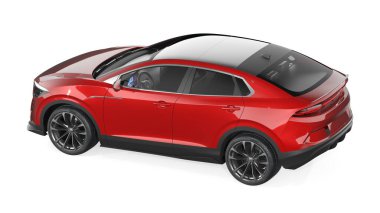 Markasız bir SUV 'un 3 boyutlu görüntülemesi