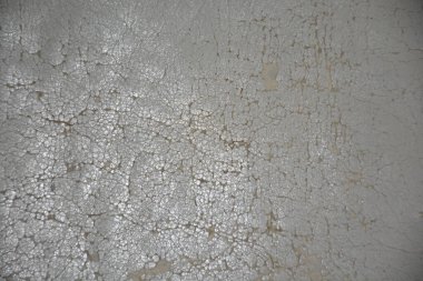 Çatlak boya yüzeyine yakın çekim.