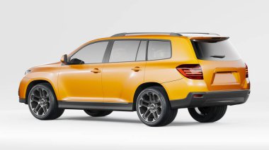 Markasız bir SUV 'un 3 boyutlu görüntülemesi