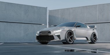 Markasız genel bir konseptin 3D yorumlanması