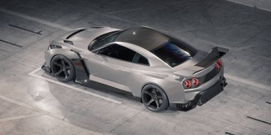 Markasız genel bir konseptin 3D yorumlanması