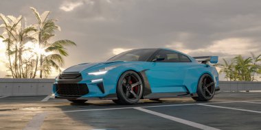 Markasız genel bir konseptin 3D yorumlanması