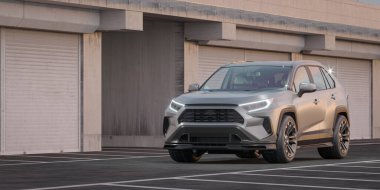 Markasız bir SUV 'un 3 boyutlu görüntülemesi