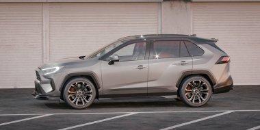 Markasız bir SUV 'un 3 boyutlu görüntülemesi