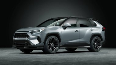 Markasız bir SUV 'un 3 boyutlu görüntülemesi