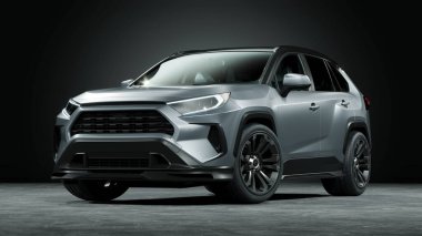 Markasız bir SUV 'un 3 boyutlu görüntülemesi