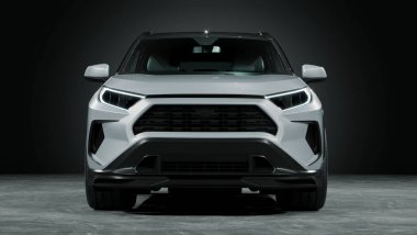 Markasız bir SUV 'un 3 boyutlu görüntülemesi