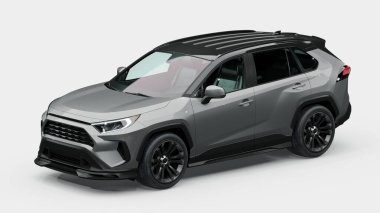 Markasız bir SUV 'un 3 boyutlu görüntülemesi