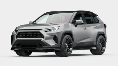 Markasız bir SUV 'un 3 boyutlu görüntülemesi