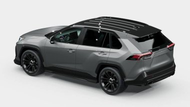 Markasız bir SUV 'un 3 boyutlu görüntülemesi