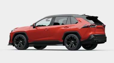 Markasız bir SUV 'un 3 boyutlu görüntülemesi