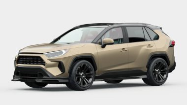 Markasız bir SUV 'un 3 boyutlu görüntülemesi