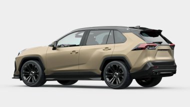 Markasız bir SUV 'un 3 boyutlu görüntülemesi